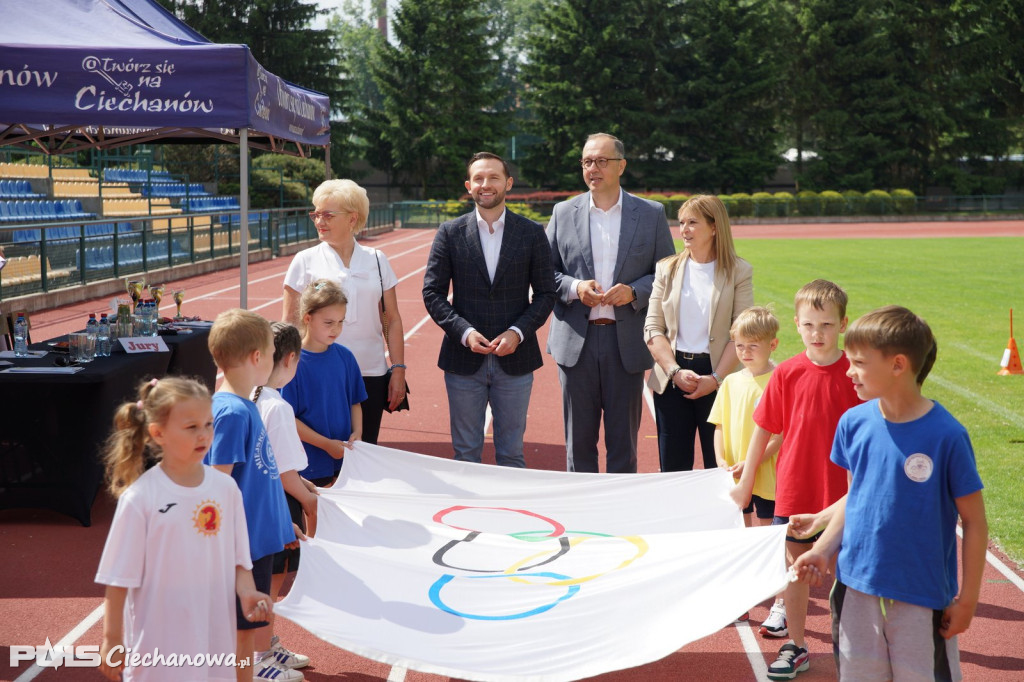 Sportowe emocje najmłodszych ciechanowian