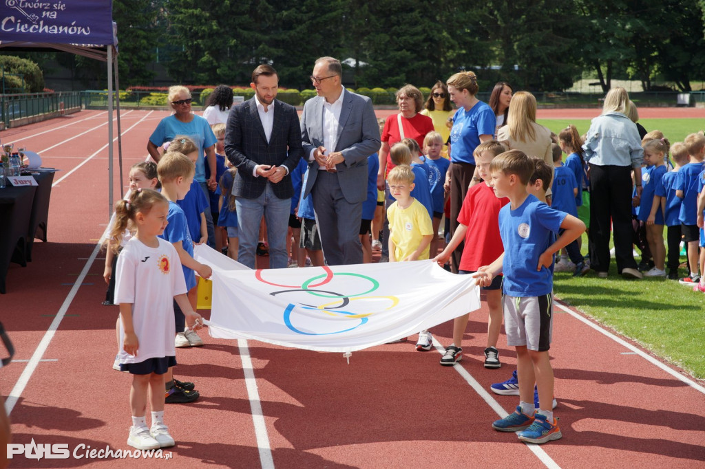 Sportowe emocje najmłodszych ciechanowian