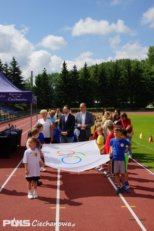 Sportowe emocje najmłodszych ciechanowian