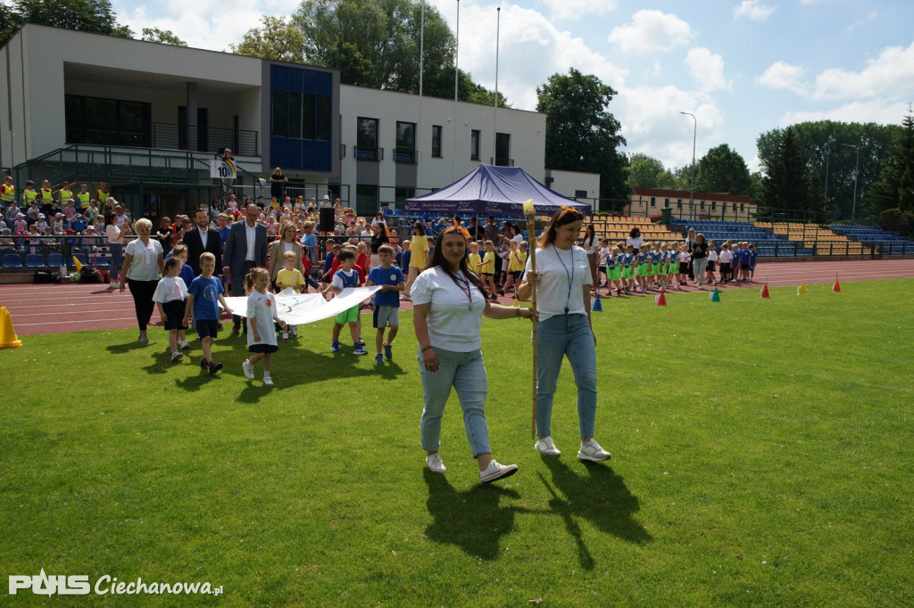 Sportowe emocje najmłodszych ciechanowian