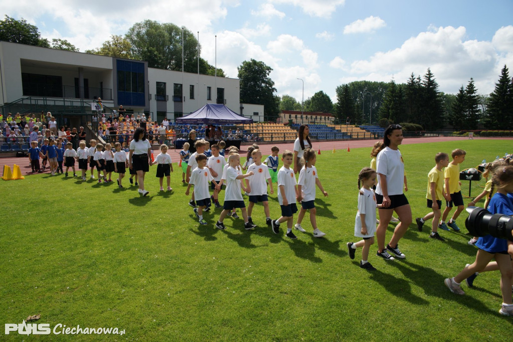 Sportowe emocje najmłodszych ciechanowian