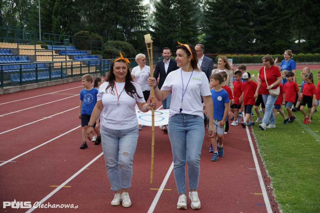 Sportowe emocje najmłodszych ciechanowian