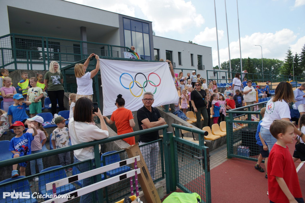 Sportowe emocje najmłodszych ciechanowian