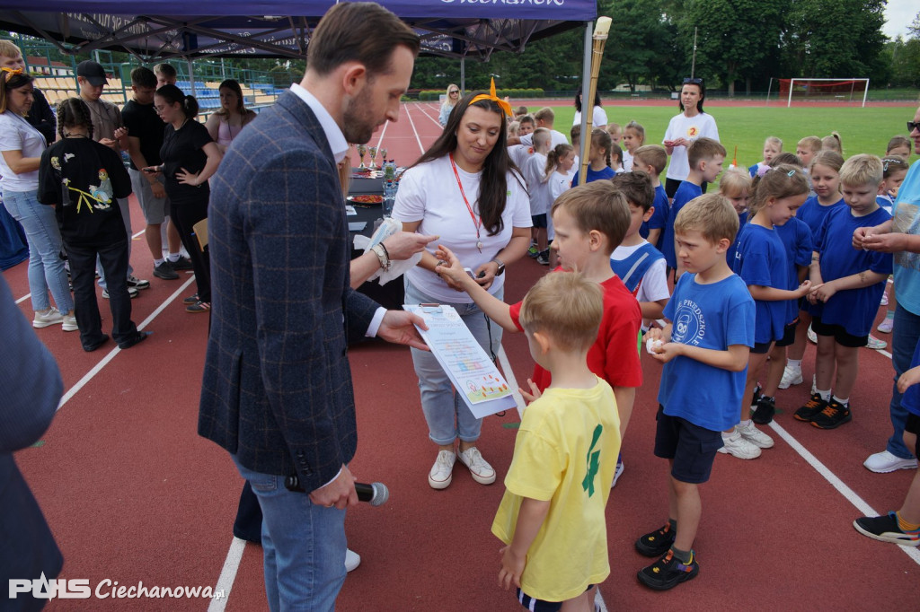 Sportowe emocje najmłodszych ciechanowian