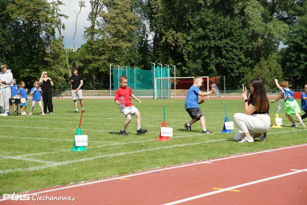 Sportowe emocje najmłodszych ciechanowian