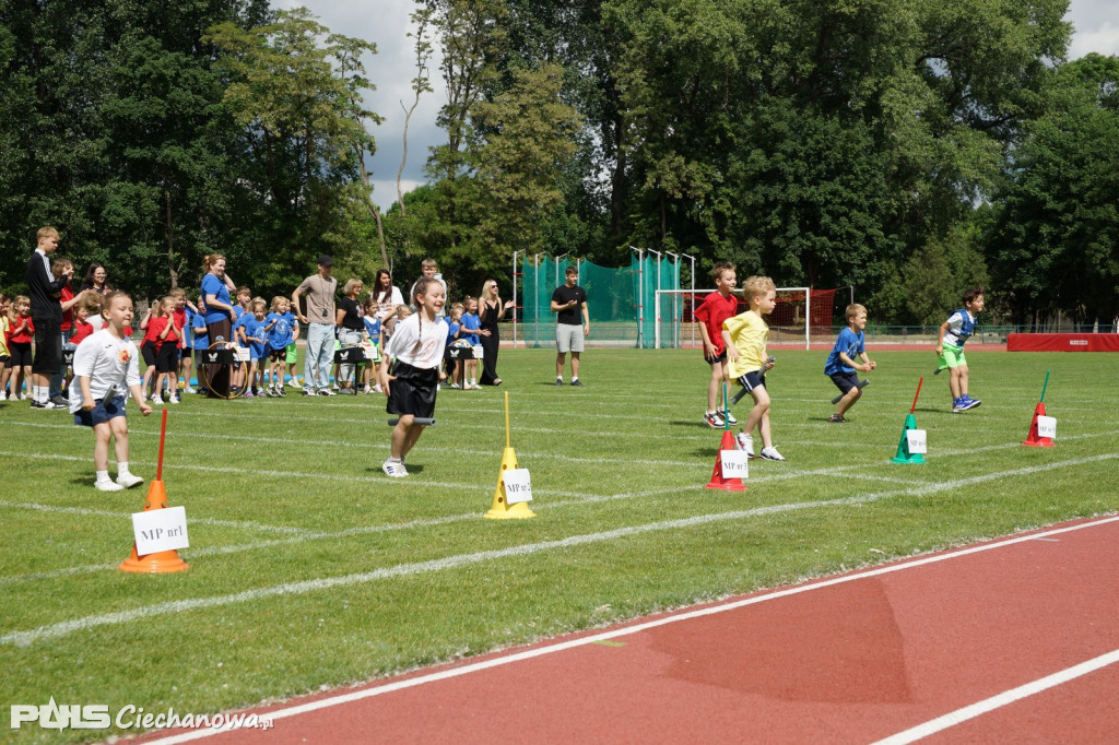 Sportowe emocje najmłodszych ciechanowian