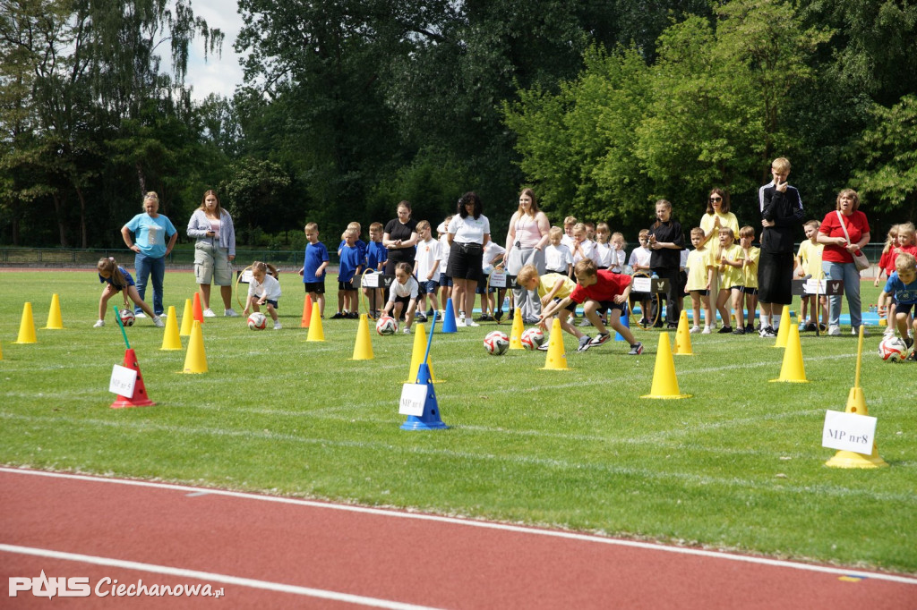 Sportowe emocje najmłodszych ciechanowian