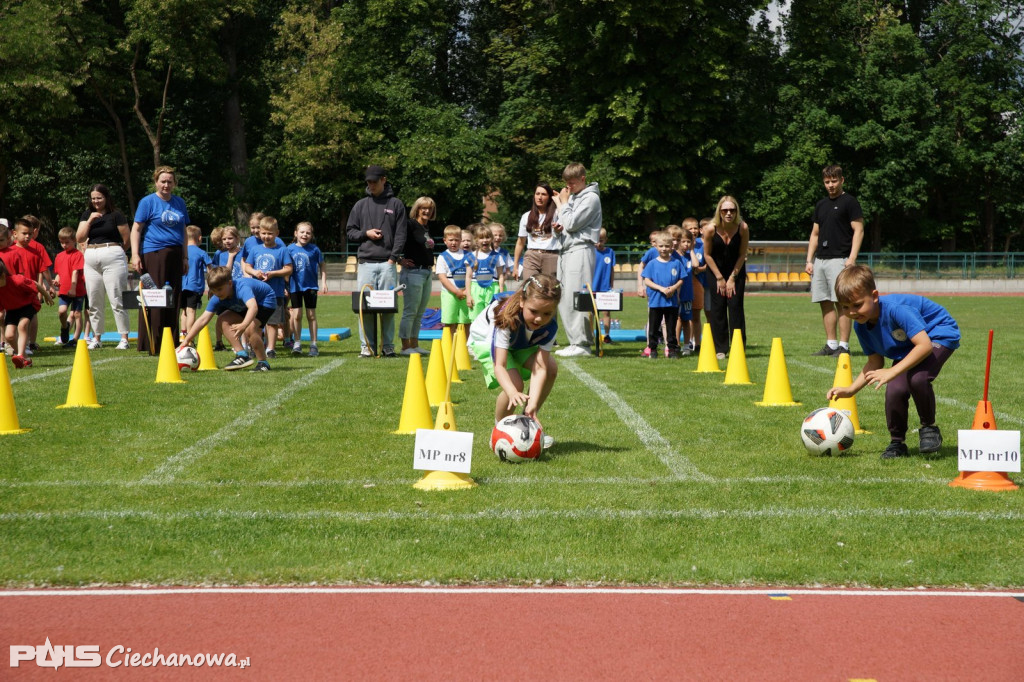 Sportowe emocje najmłodszych ciechanowian