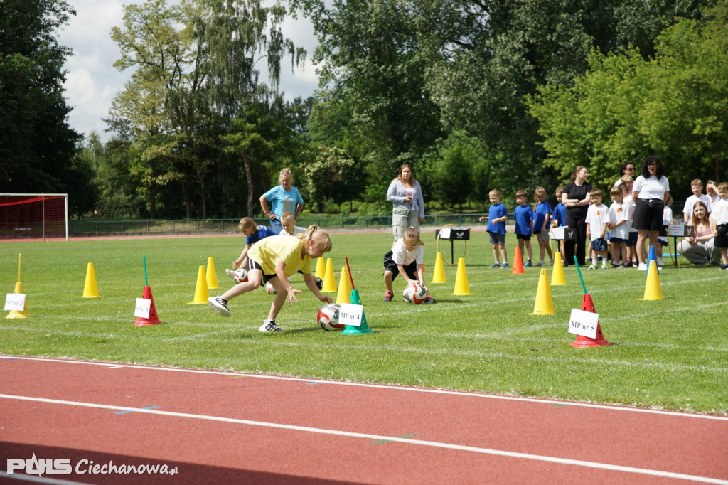 Sportowe emocje najmłodszych ciechanowian