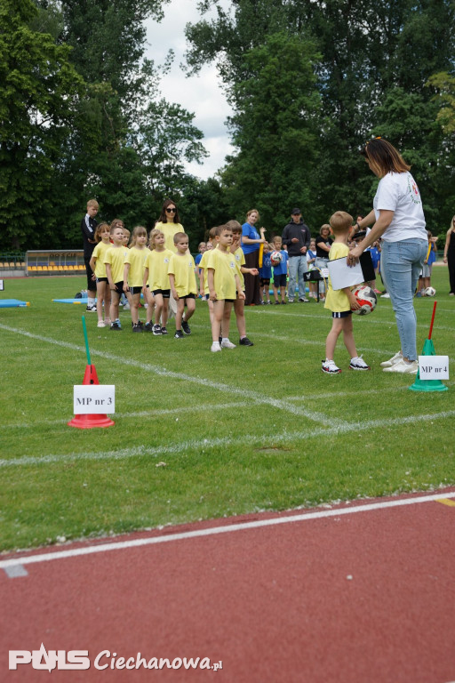 Sportowe emocje najmłodszych ciechanowian