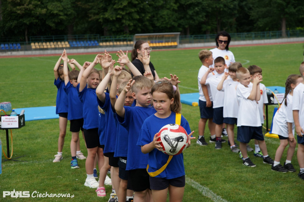 Sportowe emocje najmłodszych ciechanowian
