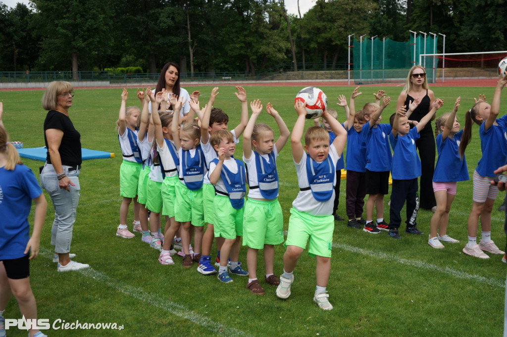 Sportowe emocje najmłodszych ciechanowian