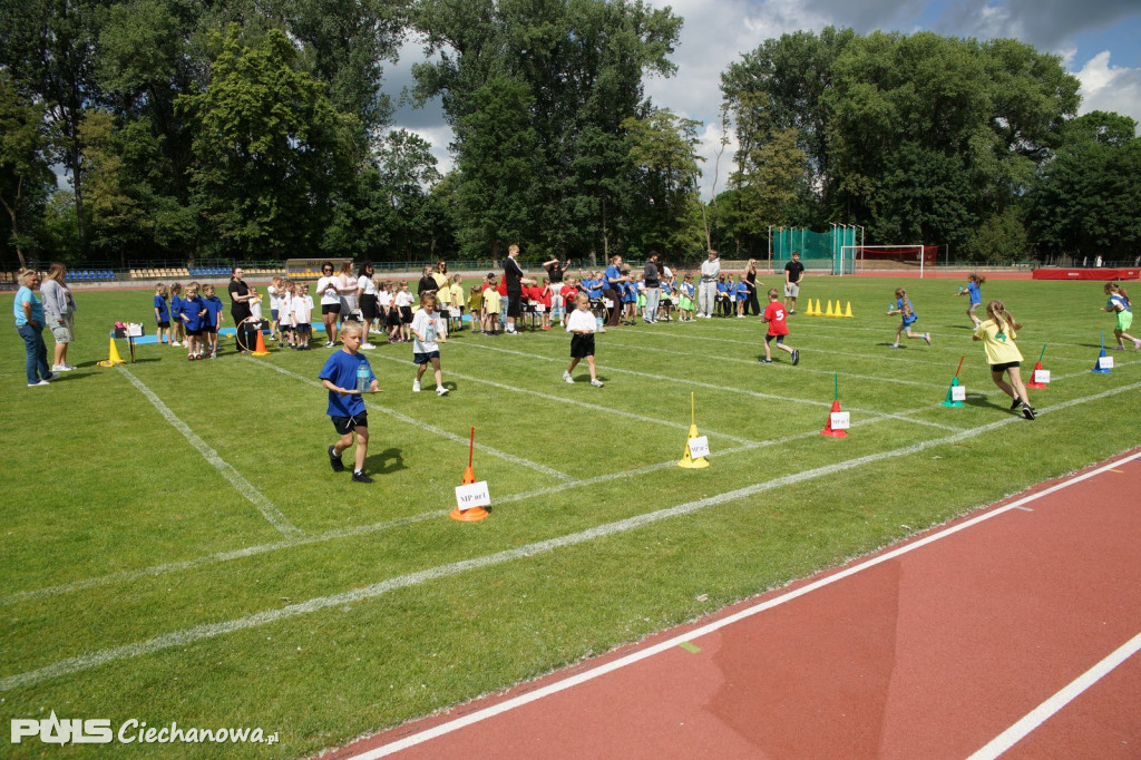 Sportowe emocje najmłodszych ciechanowian