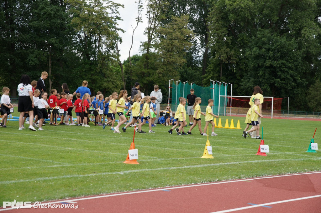Sportowe emocje najmłodszych ciechanowian