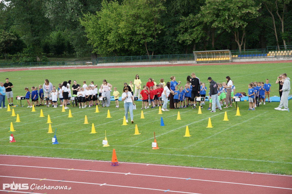 Sportowe emocje najmłodszych ciechanowian