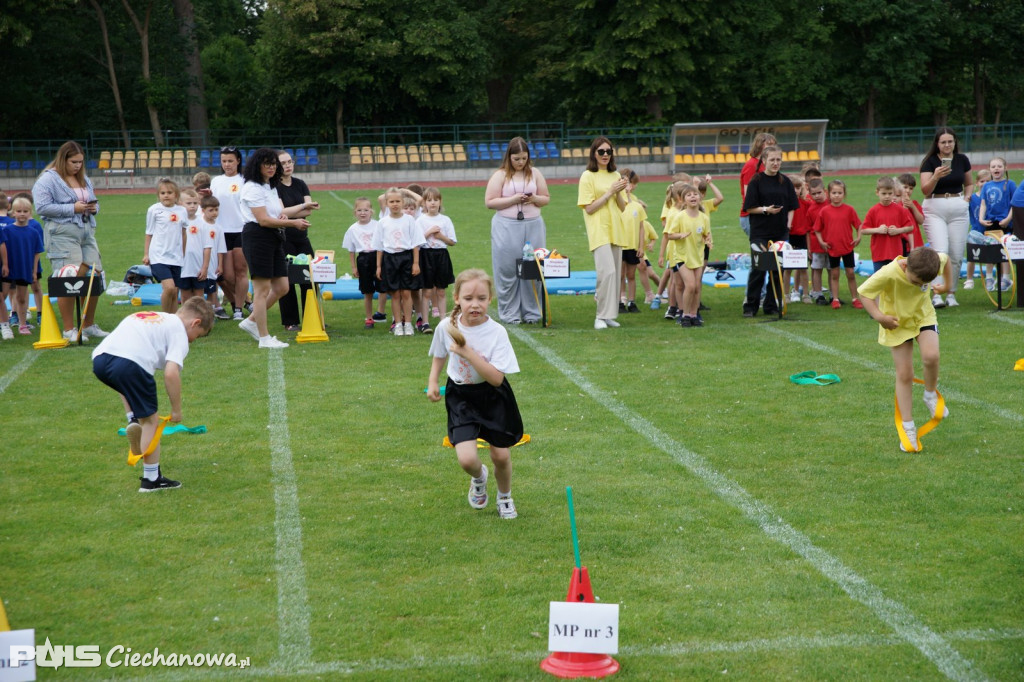 Sportowe emocje najmłodszych ciechanowian