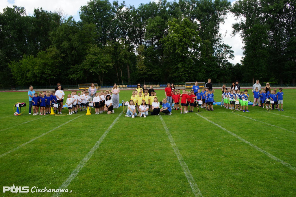 Sportowe emocje najmłodszych ciechanowian