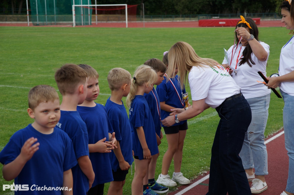 Sportowe emocje najmłodszych ciechanowian