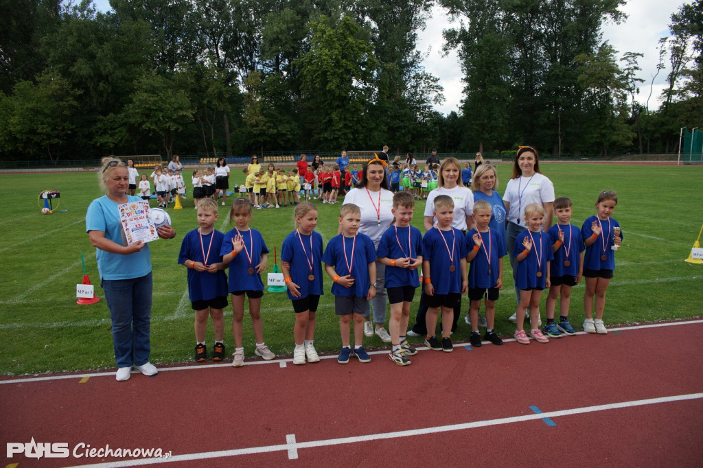 Sportowe emocje najmłodszych ciechanowian