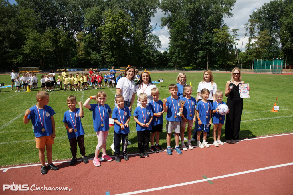 Sportowe emocje najmłodszych ciechanowian