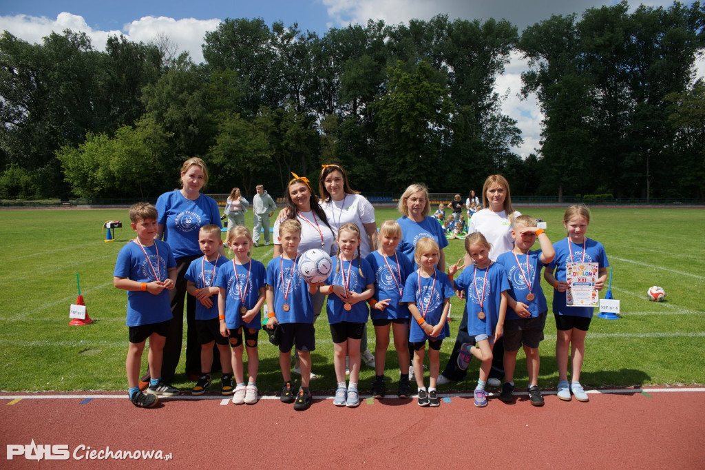 Sportowe emocje najmłodszych ciechanowian