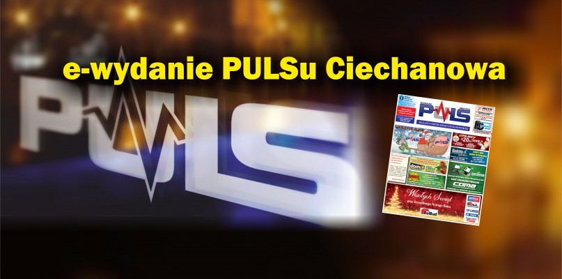 PULS Ciechanowa - okładka wydania świątecznego - grudzień 2020 r. 