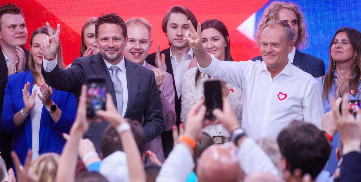 KO wygrywa wybory do PE z wynikiem 38,2 proc., PiS ma 33,9 proc.