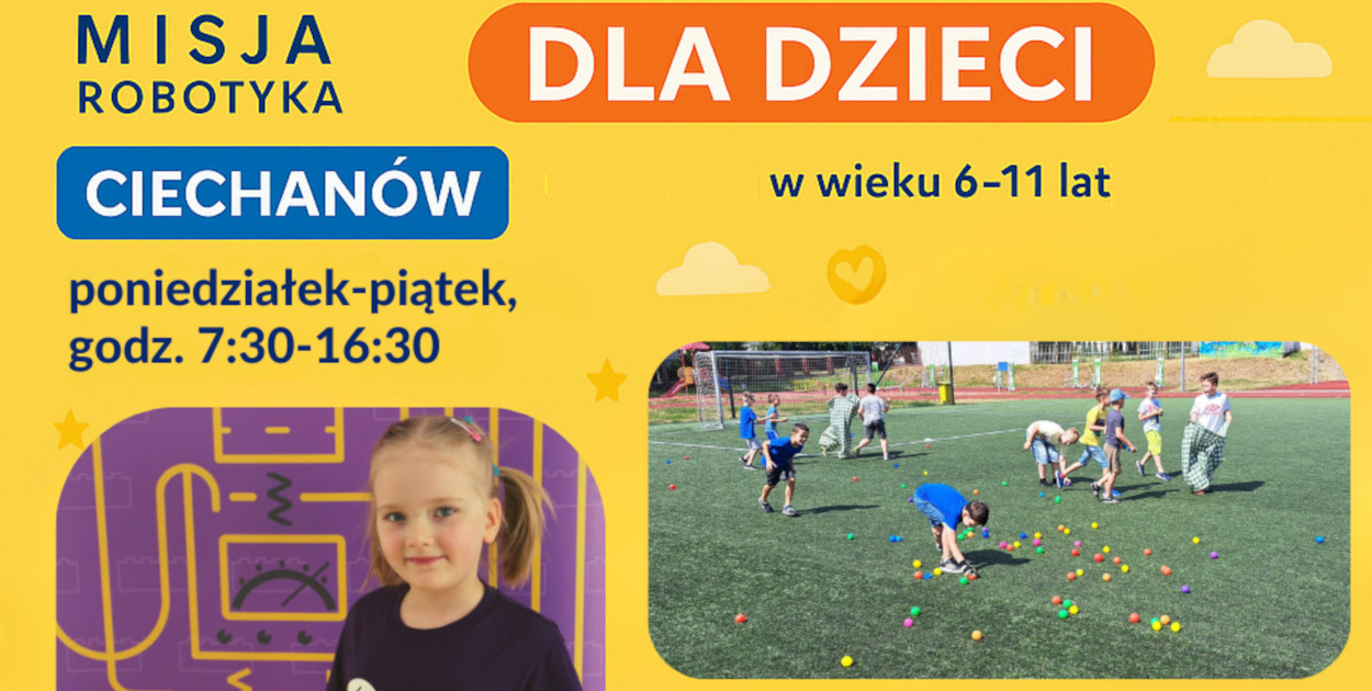 Całodniowe półkolonie w Ciechanowie!