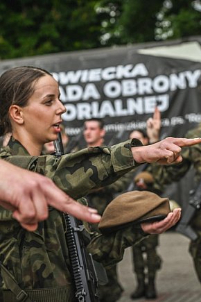 Uroczysta przysięga w Opinogórze Górnej-1396