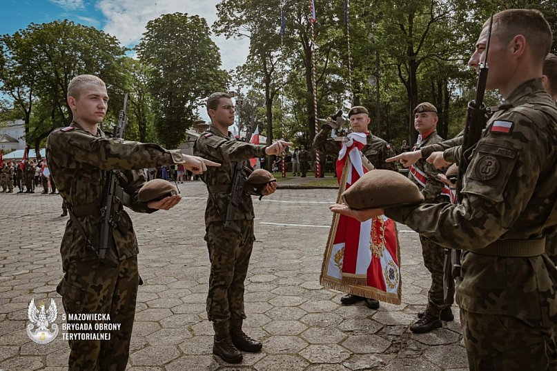 Obchody święta 5 Mazowieckiej Brygady OT