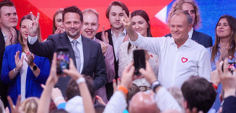 KO wygrywa wybory do PE z wynikiem 38,2 proc., PiS ma 33,9 proc.