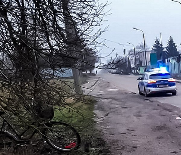 Ranna rowerzystka w wypadku w Ciechanowie-12412