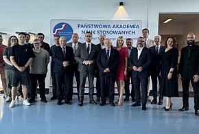 Wizyta Ministra Nauki i Szkolnictwa Wyższego Marcina Kulaska w PANS [foto]-27919
