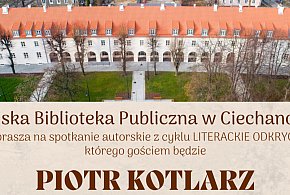 Literackie odkrycia w MBP - spotkanie autorskie z Piotrem Kotlarzem-30110