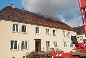 Trwa postępowanie w sprawie pożaru budynku wielorodzinnego w Ciechanowie-30299