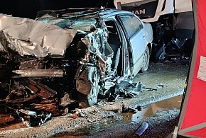 Tragiczny wypadek na DK-60. Jedna osoba nie żyje-30714