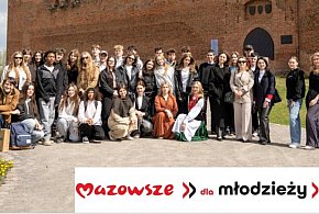 Młodzież z miast partnerskich w Ciechanowie