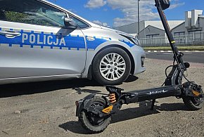 Na hulajnodze bez uprawnień – dwoje 16-latków odpowie przed sądem