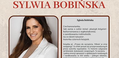 Zaproszenie na spotkanie z Sylwią Bobińską w MBP