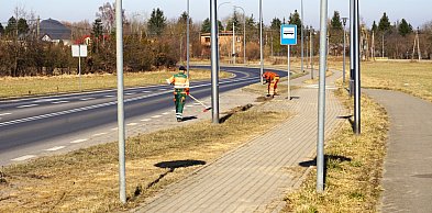 Trwa pozimowe sprzątanie miasta