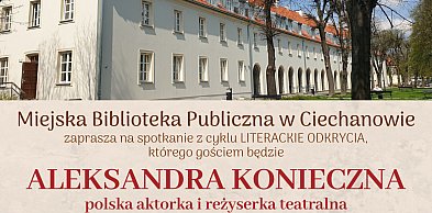 Spotkanie autorskie z Aleksandrą Konieczną w MBP