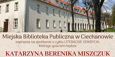 Spotkanie autorskie z Katarzyną Bereniką Miszczuk w MBP