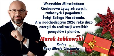 Życzenia świąteczno-noworoczne od Marka Łebkowskiego-30952