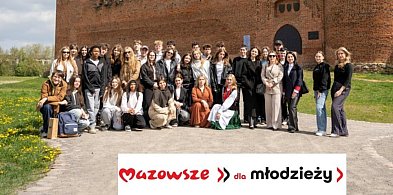 Młodzież z miast partnerskich w Ciechanowie