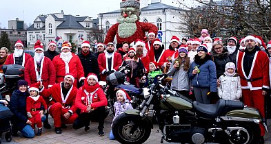 Mikołajki motocyklistów z prezentami dla dzieci-30684