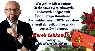 Życzenia świąteczno-noworoczne od Marka Łebkowskiego-30952