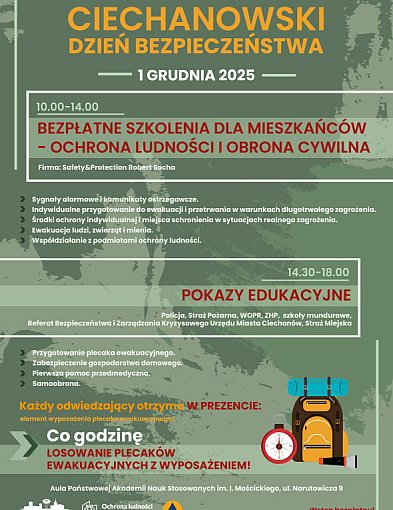 Bezpłatne szkolenia dla mieszkańców dotyczące bezpieczeństwa-30350