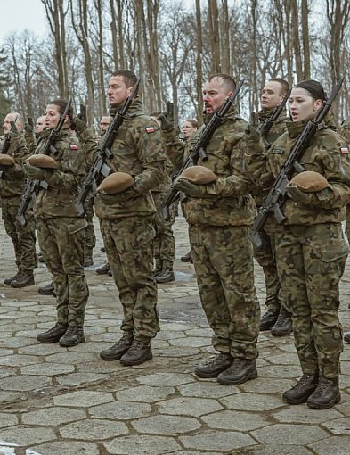 Przysięga wojskowa i awanse na pierwszy stopień podoficerski [foto]-30579