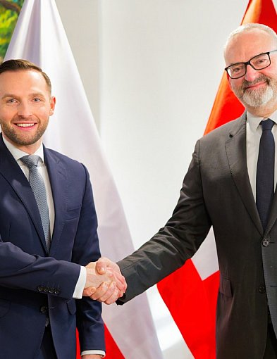 Ambasador Szwajcarii na inauguracji projektu w Ciechanowie [foto]