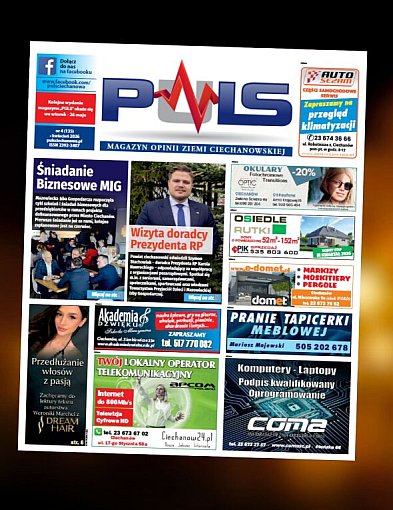 Kwietniowy numer PULSU CIECHANOWA już dostępny!